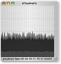 iStumbler's signal inspector