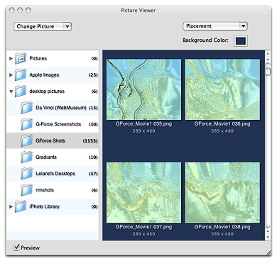 Picture Switcher's View Images Window